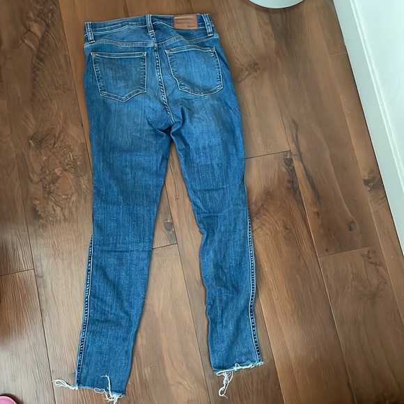 Madewell 10” rise skinny jeans, size 26 - Picture 3 of 3